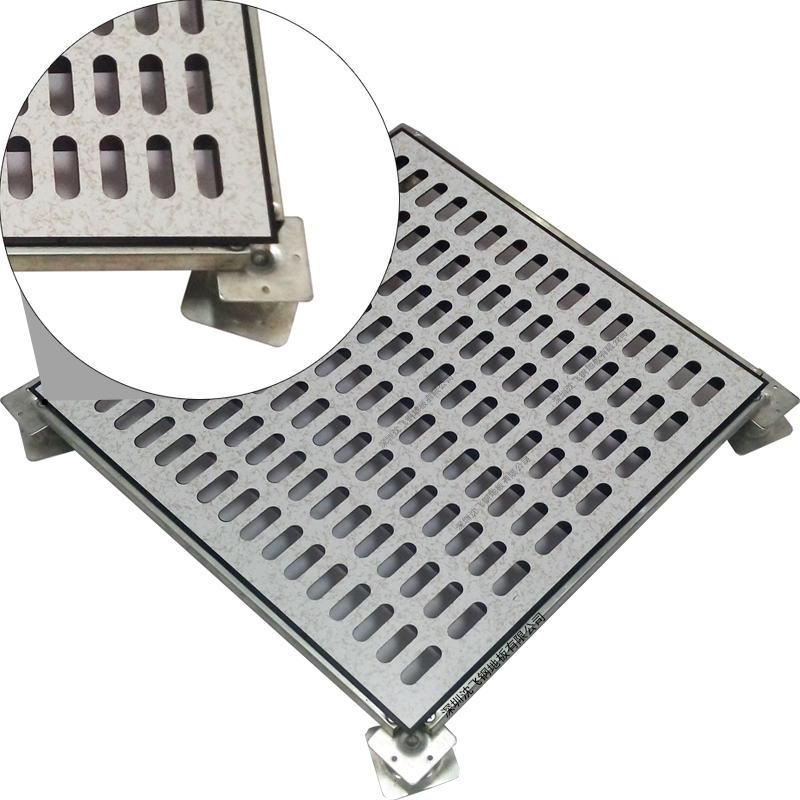 防靜電通風地板,深圳沈飛通風地板(焊管結構通風地板35-40%通風率)