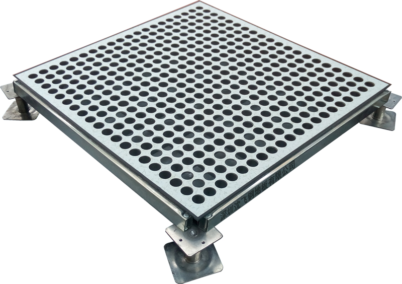 深圳沈飛防靜電通風地板大孔(格柵型通風地板45-50%通風率)